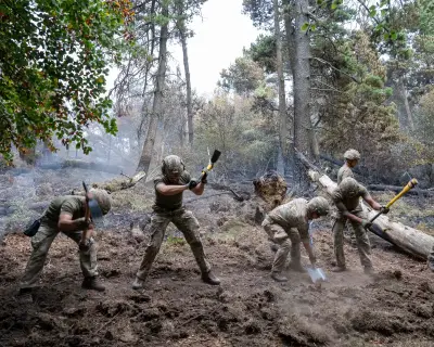 Hope grows as military joins battle against Blaenavon wildfire