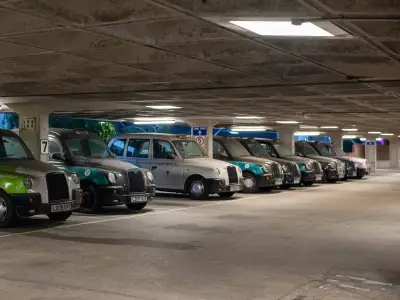 Ilford Car Park Becomes Graveyard for London's Iconic Black Cabs
