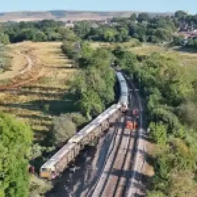 Lewes Derailment: Line Closed 10 Days, Two Seriously Injured