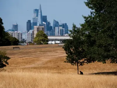 London Braces for Three Days of Rain After Record Heat