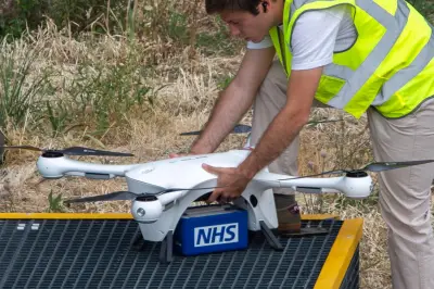 NHS drone trial to fly children's blood samples over Camden