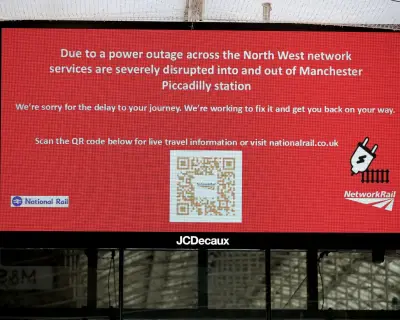 NW England rail disruption continues after power failure