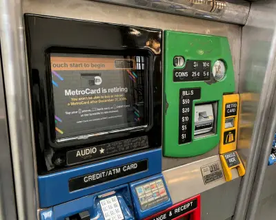 NYC Transit Auctions Last MetroCard Machines as Omny Takes Over