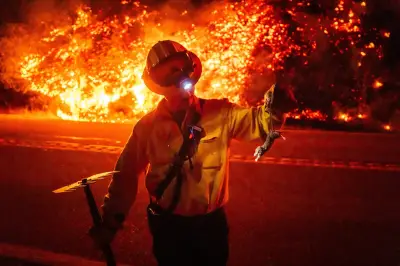 Plaskett Fire Doubles in Size Overnight in Big Sur, California