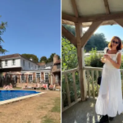 Sussex hotel with wood-fired saunas and lakeside wellness