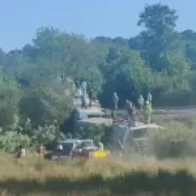 Train derails near Lewes station, passengers trapped