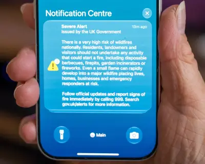 UK 'Severe Alert' Sparks Backlash Over Wildfire Warning