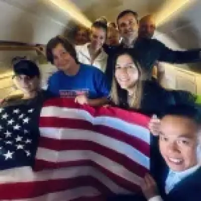 US Marine Robert Gilman freed from Russian prison after talks