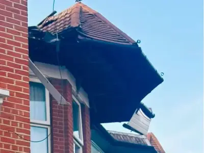 Walthamstow road closed after house roof collapse