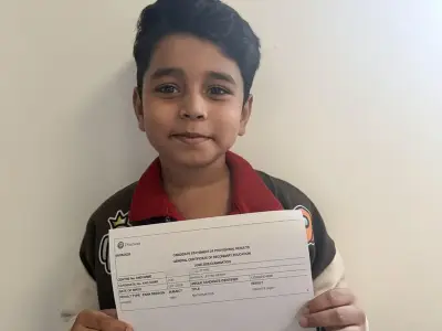 West London boy, 7, achieves top GCSE maths grade a decade early