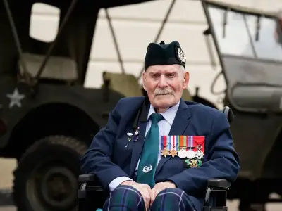 WWII veteran who lied about age to fight in Normandy dies at 101