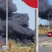 A13 closed and 100 firefighters tackle Barking warehouse blaze