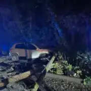 Boy, 12, Crashes Mum's Car After 38-Mile Joyride, Knocks Out Power