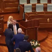 Egg-throwing MP sparks chaos in Kosovo Parliament session