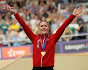 Emma Finucane makes history with fourth Commonwealth gold in keirin