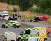 Five teenagers killed in wrong-way M9 crash in Ireland
