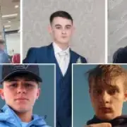 Five teens killed in M9 wrong-way crash named as 'lucky dip' joyriders