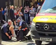 Four men stabbed in Covent Garden; woman arrested