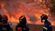 Greece Wildfires: Firefighters Battle Blazes Amid Gale-Force Winds