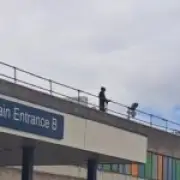 Grim Reaper impersonator fined for hospital roof stunt