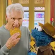 Harrison Ford's Cookie Monster moment goes viral with 1.5 million views