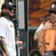 Jesy Nelson kisses new boyfriend Ben Davies in first public outing