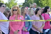 Lindsay Clancy murder trial draws 300 supporters rallying for mental health awareness