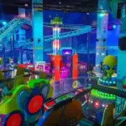 London's 35,000 sq ft indoor adult playground Babylon Park in Camden