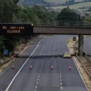 M67 closed all day due to police incident near Manchester