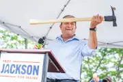 Maine's Jackson faces 100-day sprint to unseat Collins