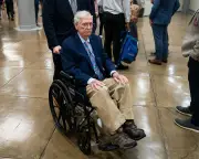 McConnell discharged from rehab after fall, extends Senate absence