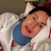Minnie Driver in hospital after 'really bad' car crash in France