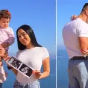 Neighbours star Scarlet Vas pregnant with second child by 'step-brother' Tayo Ricci