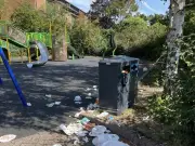 North London playground 'not safe after dark' due to drug use and broken glass