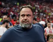 Nottingham Forest owner Marinakis sues Crystal Palace over banner