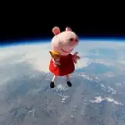 Peppa Pig's Space Flight Marks Solar Eclipse at NEC