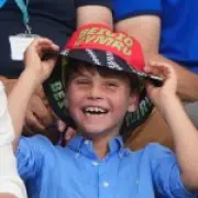 Prince Louis Cheers Wales in Adorable Bucket Hat at Commonwealth Games