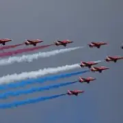 Red Arrows cancel UK shows after being stranded in Canada