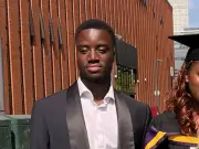 Student's mysterious death after fleeing taxi at sister's graduation
