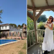 Sussex hotel with wood-fired saunas and lakeside wellness