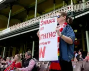 Swans fans walk out in protest at SCG double-header amid scandal
