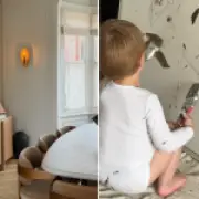 Toddler's abstract art earns 150k likes on Instagram