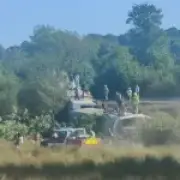 Train derails near Lewes station, passengers trapped