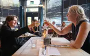 Trainee accountant and company director find common ground over dinner