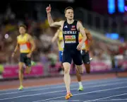 Warholm wins fourth straight European 400m hurdles title