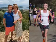 Wife of marathon runner, 59, urges more lung cancer awareness after his death