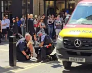 Woman arrested after three stabbed in London's Covent Garden