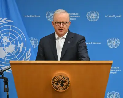 Albanese launches UN Security Council bid, names McKenna to NY post