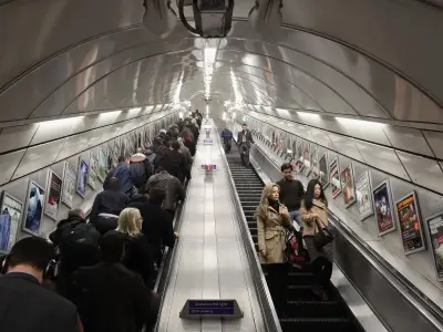 Angel Station's 60m Escalator: Daredevil Ski Stunt Drew TfL Fury