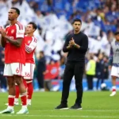 Arsenal's Rice escapes red card in Brighton defeat, fans fume